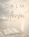 Freebie | Calm in the Storm |  Luke 8:24 KJV