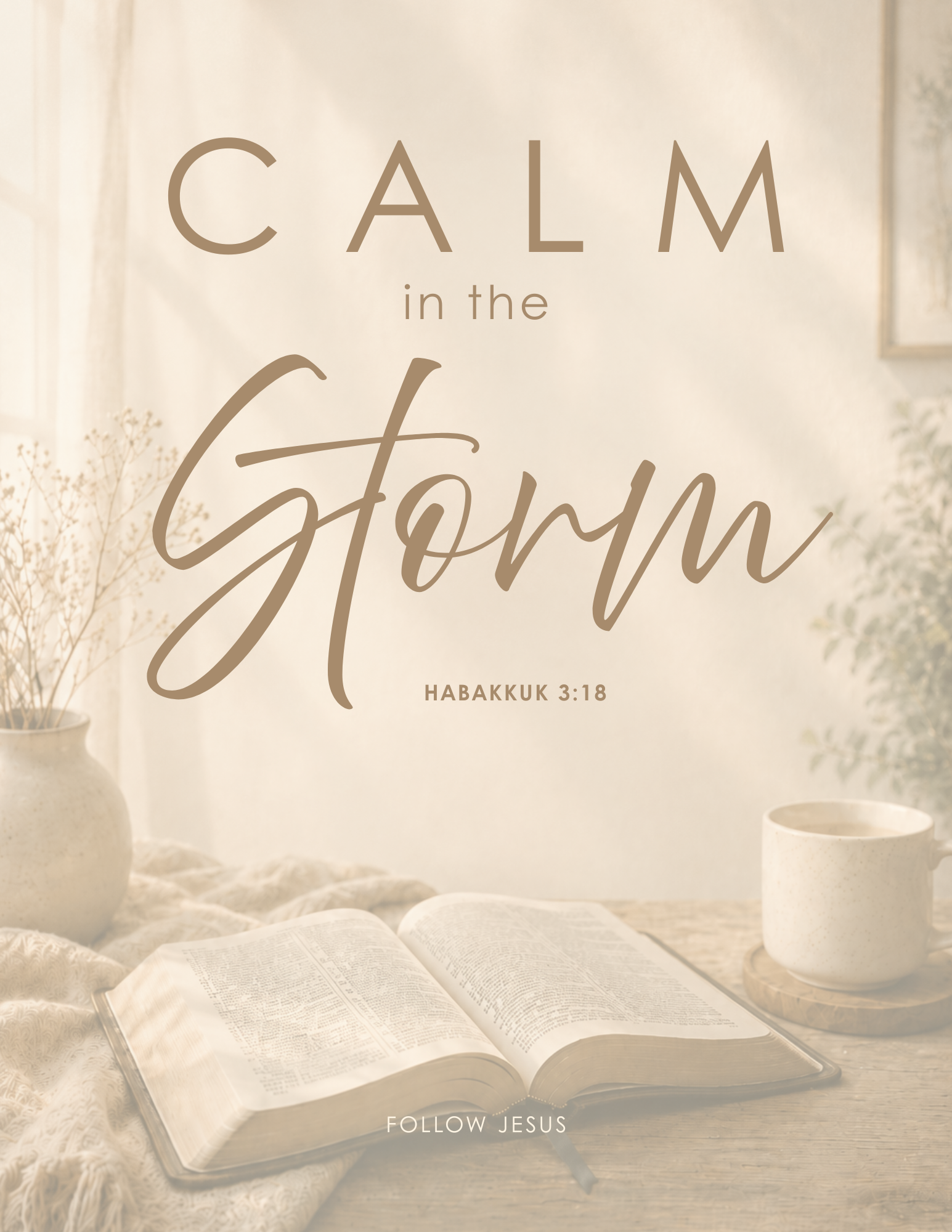 12 | Calm in the Storm | Habakkuk 3:18
