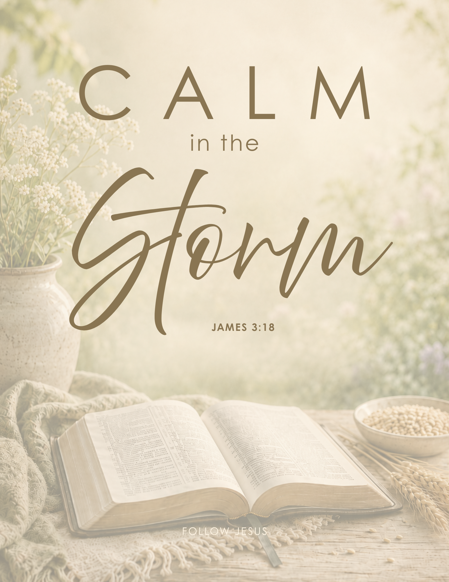 14 | Calm in the Storm | James 3:18