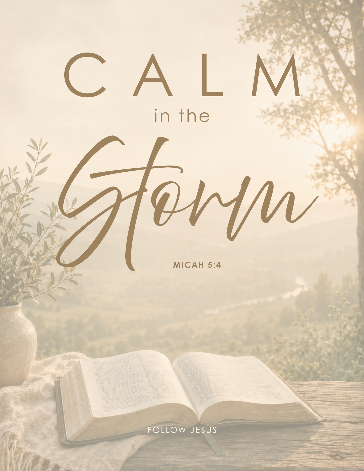 15 | Calm in the Storm | Micah 5:4