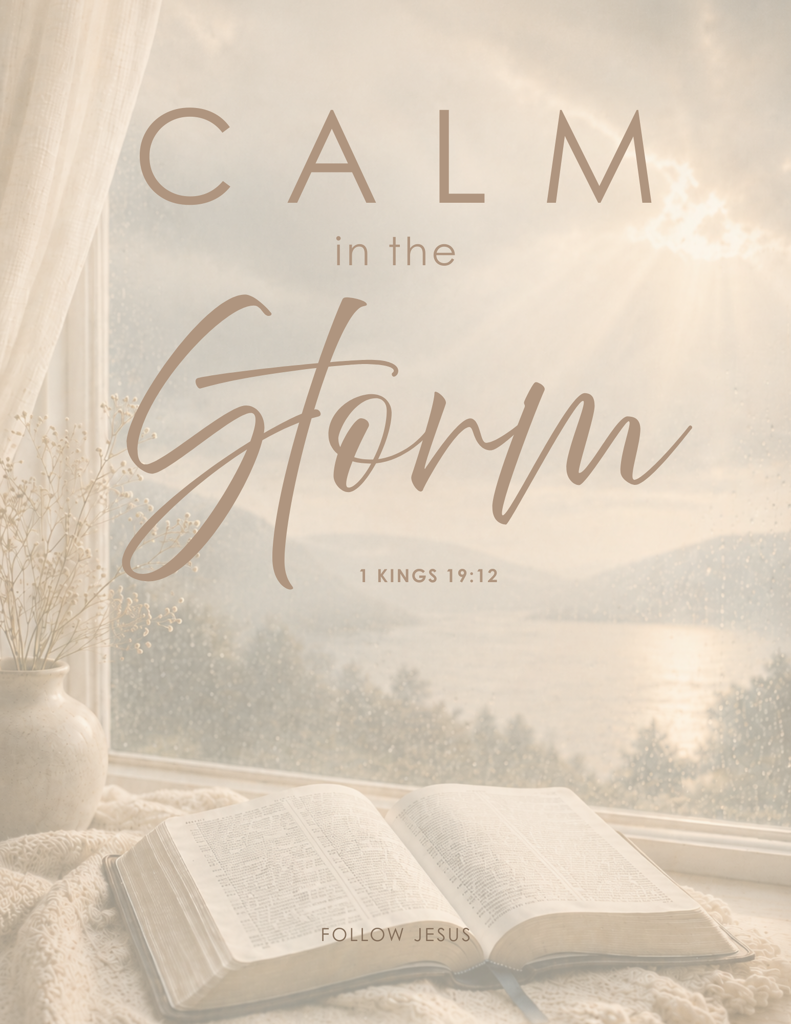 17 | Calm in the Storm | 1 Kings 19:12