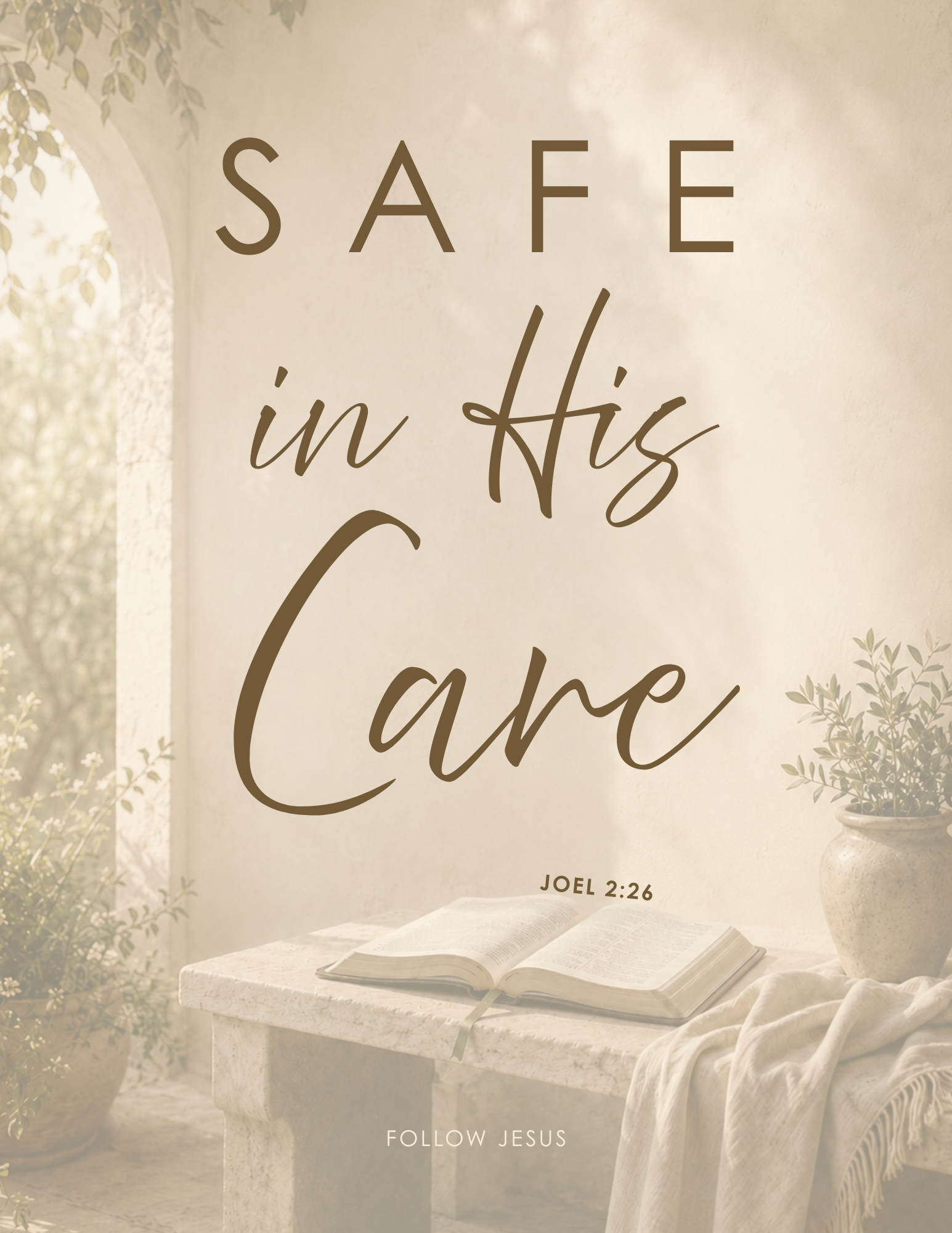 20 | Safe in His Care | Joel 2:26