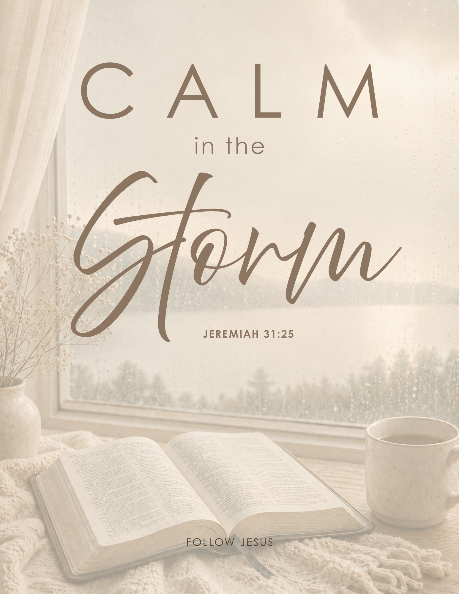 21 | Calm in the Storm | Jeremiah 31:25