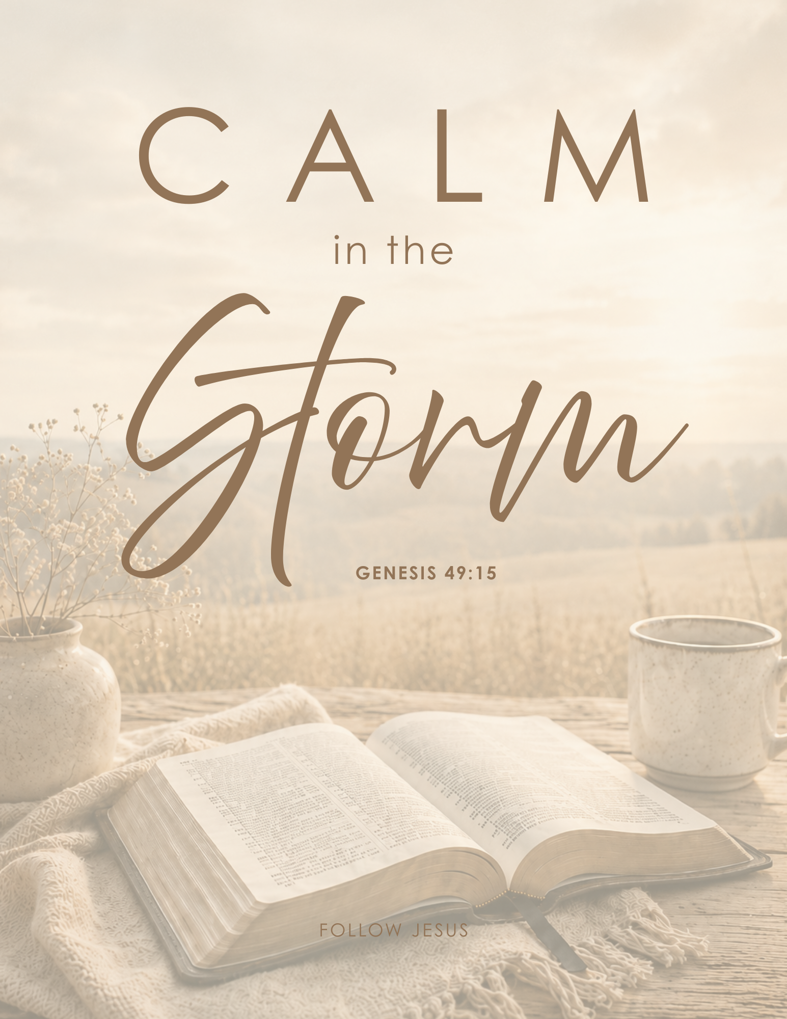 23 | Calm in the Storm | Genesis 49:15