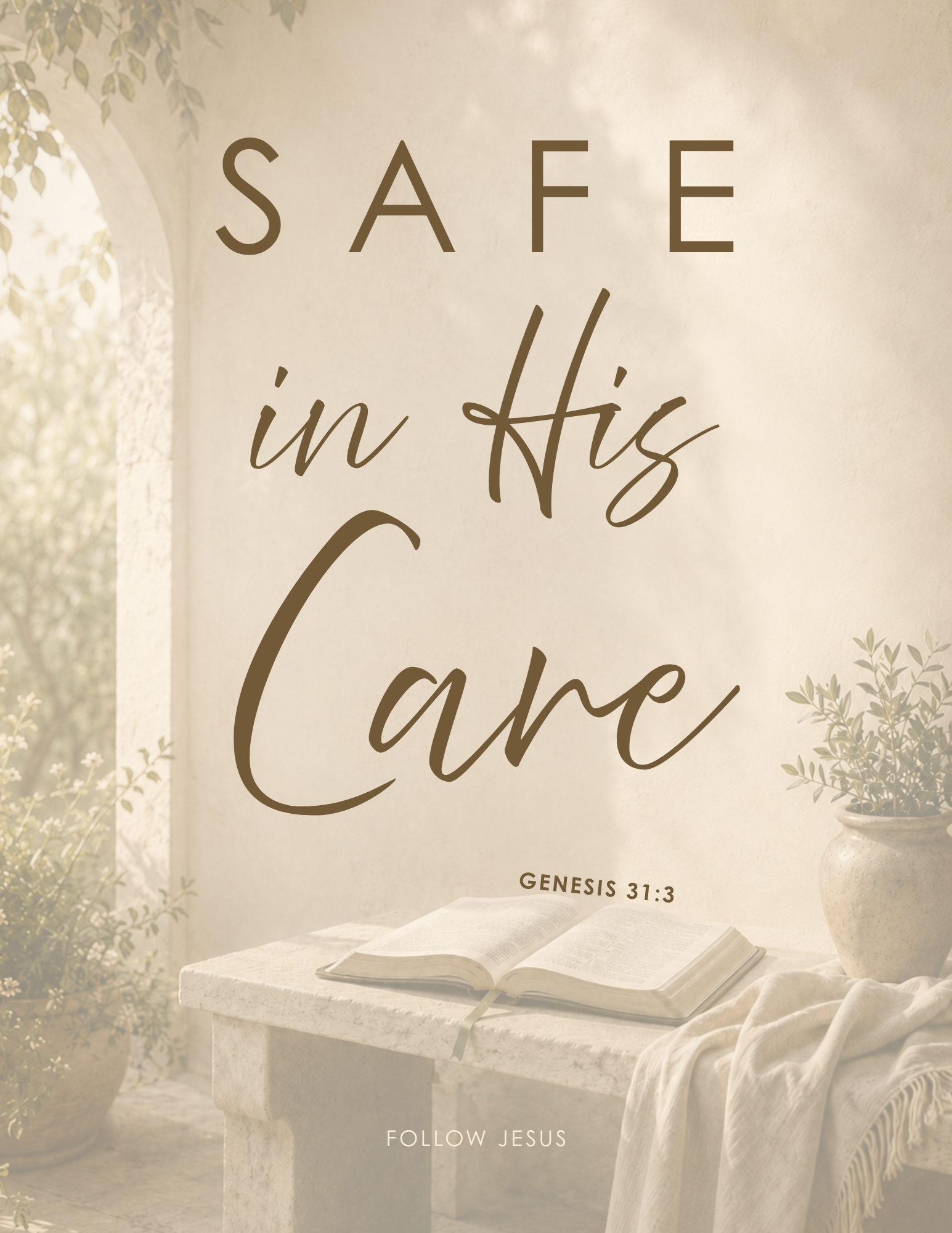 28 | Safe in His Care | Genesis 31:3