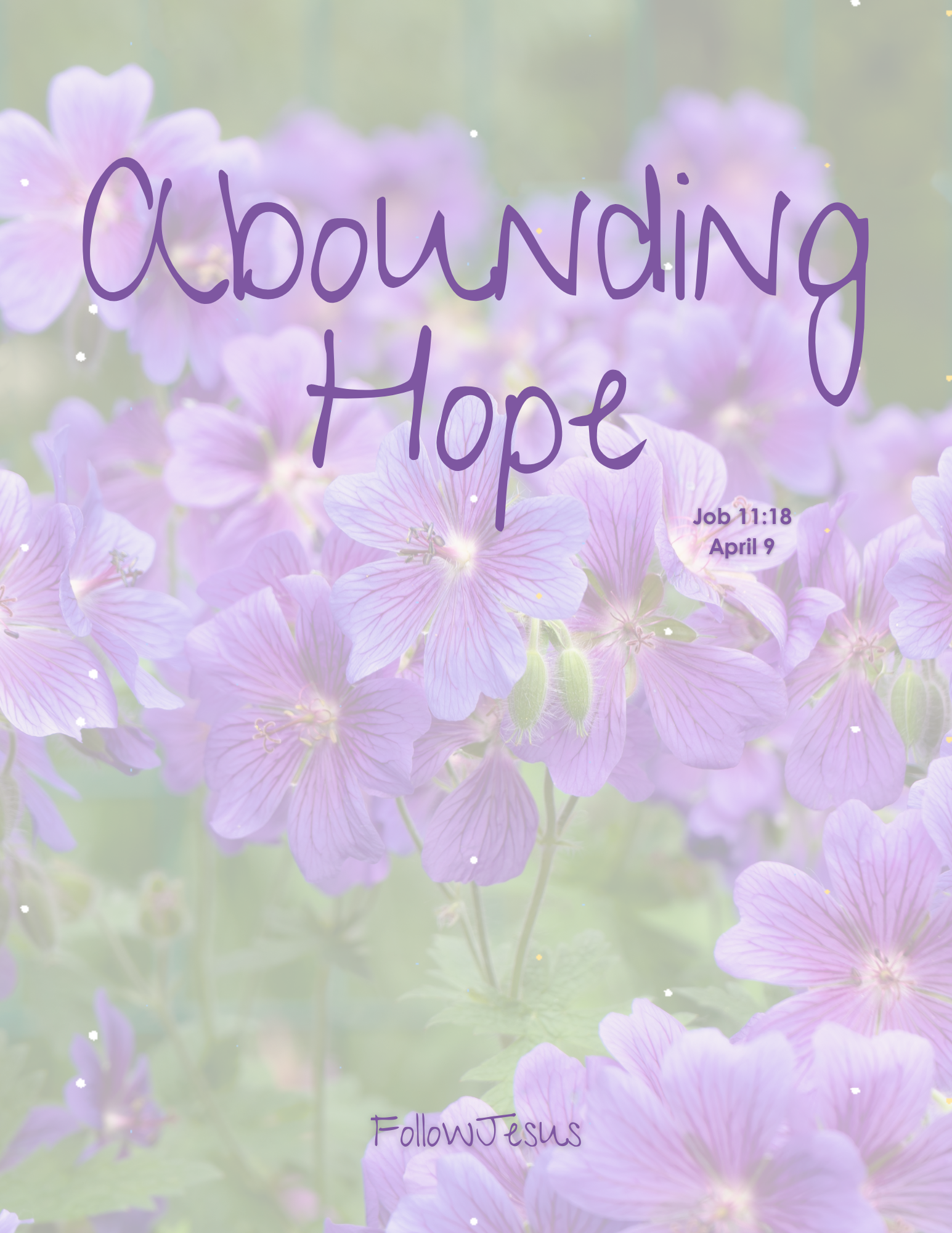Day 09 | Abounding Hope | Job 11:18