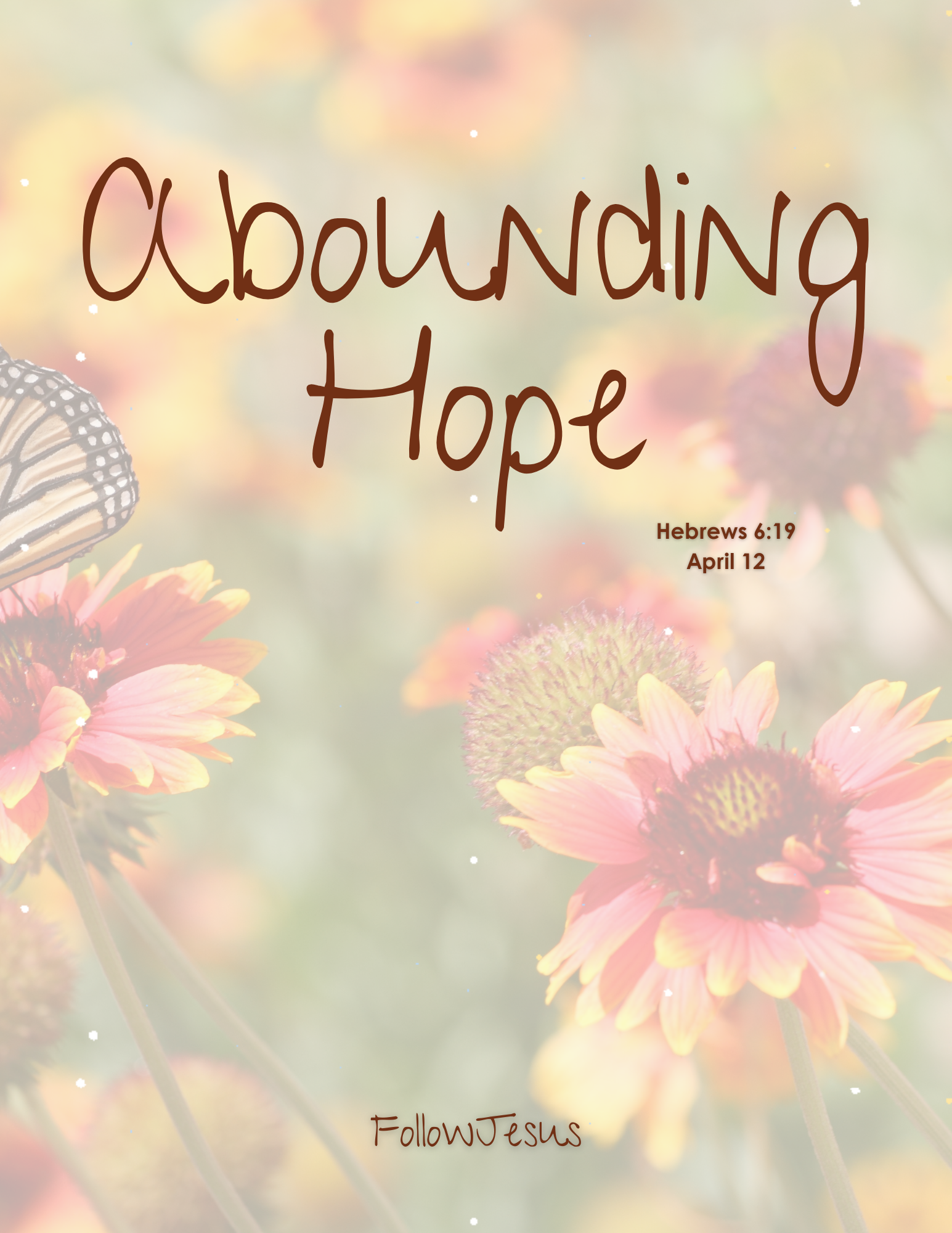 Day 12 | Abounding Hope | Hebrews 6:19
